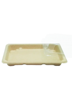 ENVASE SUSHI FIBRA CAÑA +...