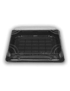 BANDEJA SUSHI NEGRA + TAPA 2