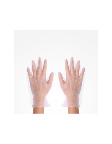 Guante vinilo natural