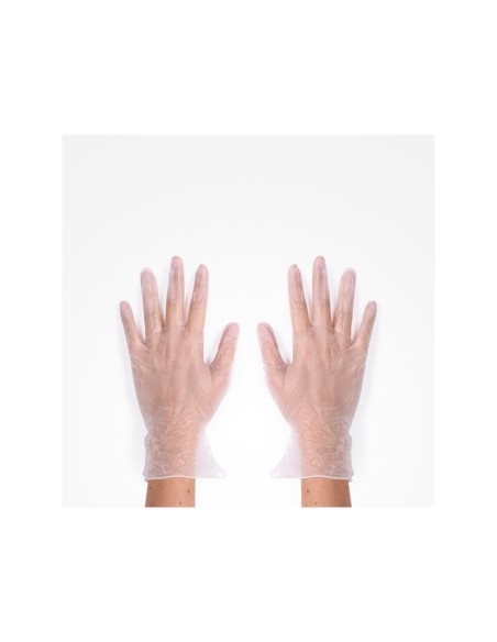 Guante vinilo natural