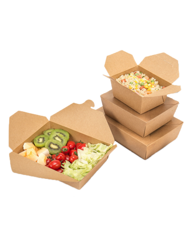ENVASE CARTON TAKE-AWAY KRAFT