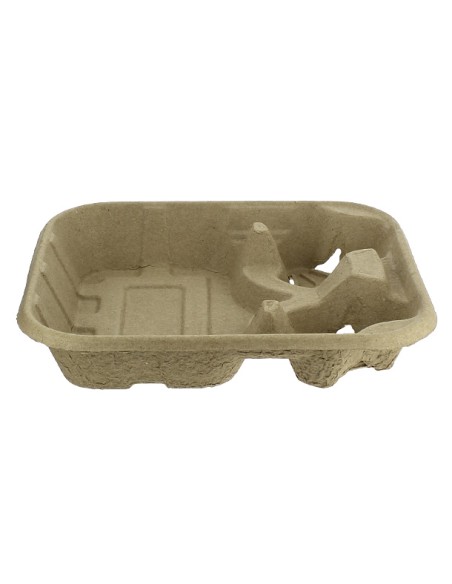 PORTAVASOS 2 CAVIDADES CON BANDEJA