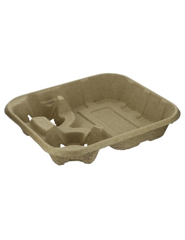 PORTAVASOS 2 CAVIDADES CON BANDEJA