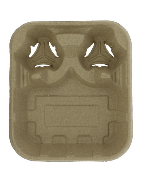 PORTAVASOS 2 CAVIDADES CON BANDEJA